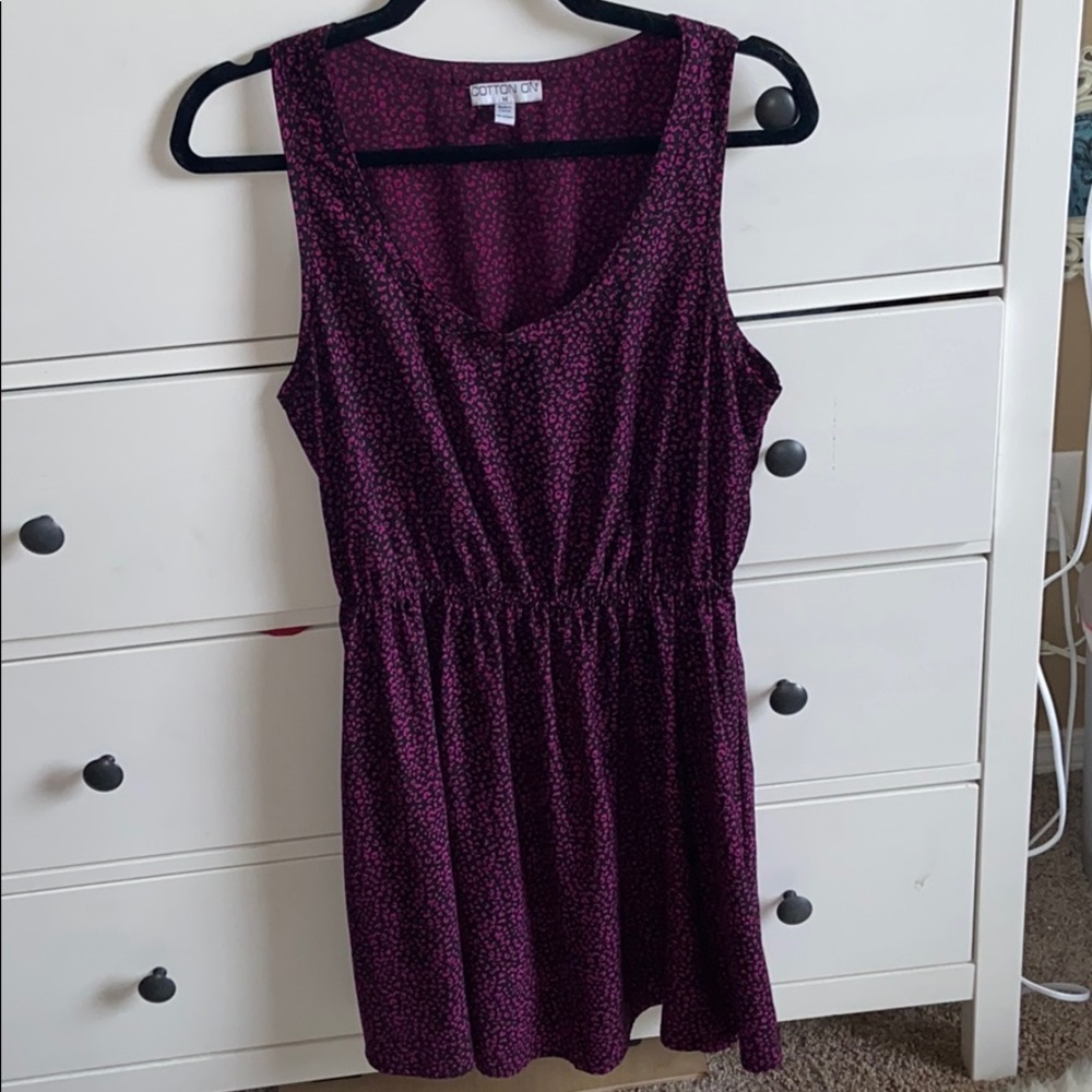 Cotton On Leopard Print Dress- M